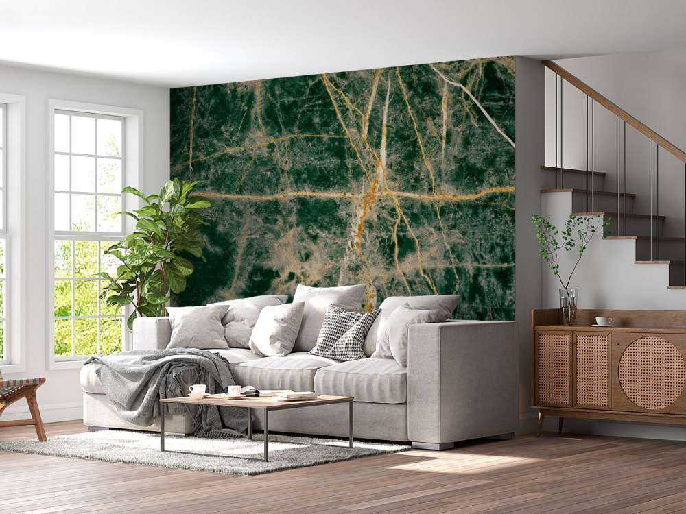 Robust grønn marmorgrønn