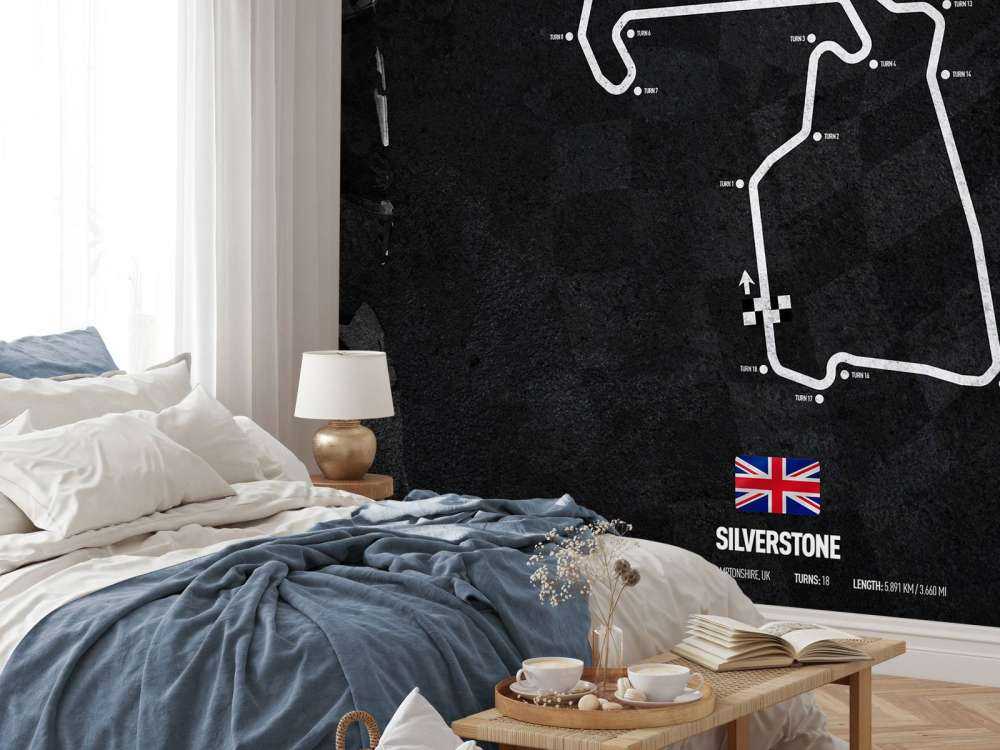 Formel 1-bane - Silverstone Circuit - Storbritannia