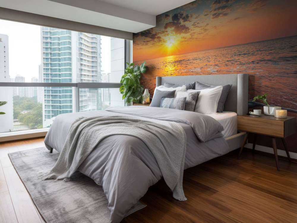 Soloppgang over havet