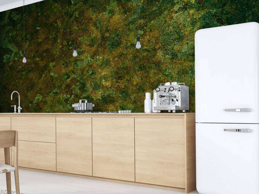 Groen metalen oxidatie structuur