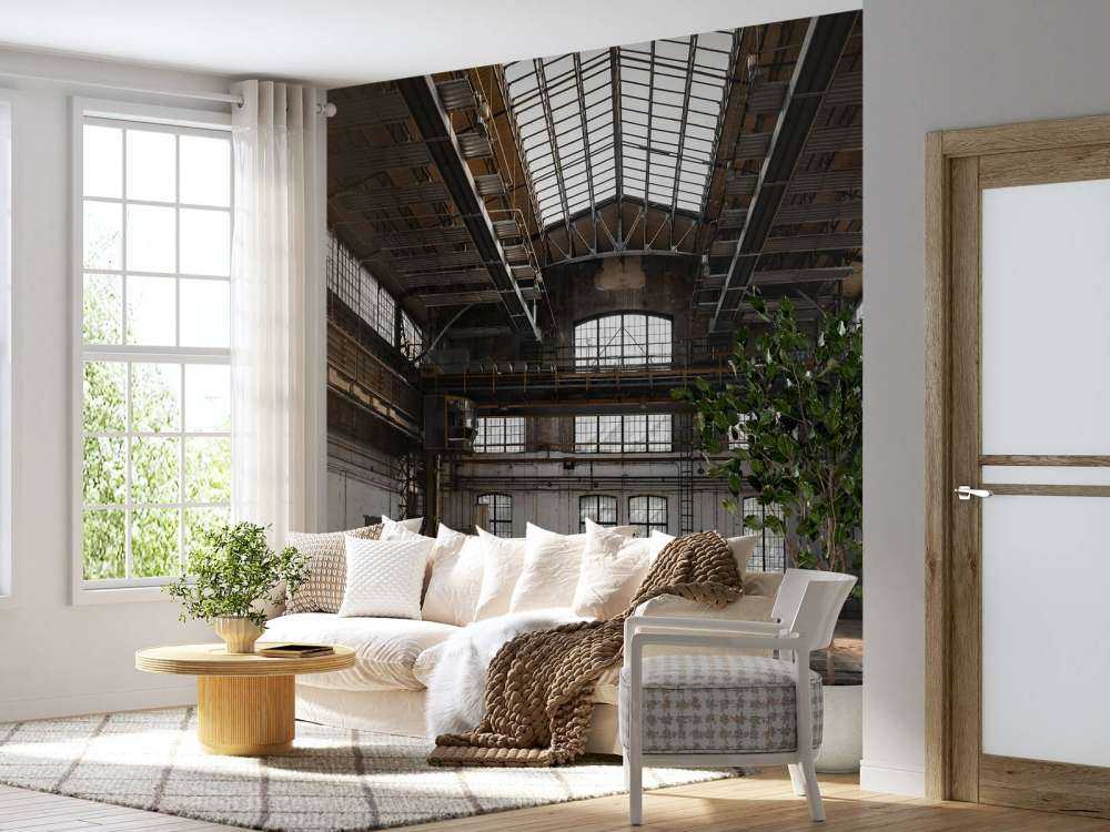 Forlatt industrihall