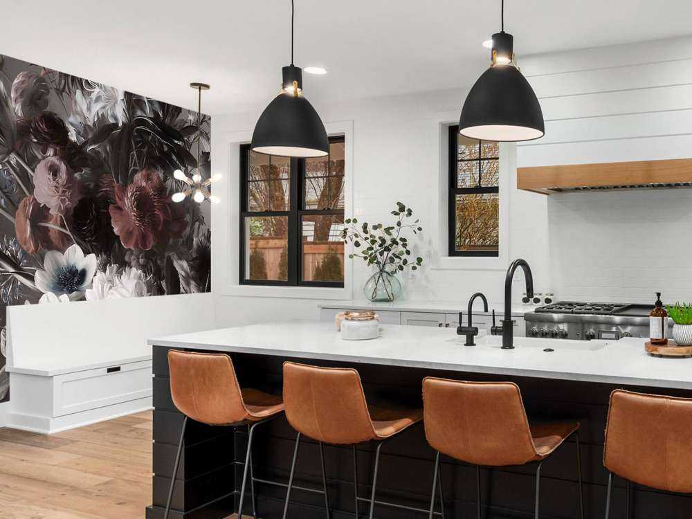 Stort bukett med anemoner rosa