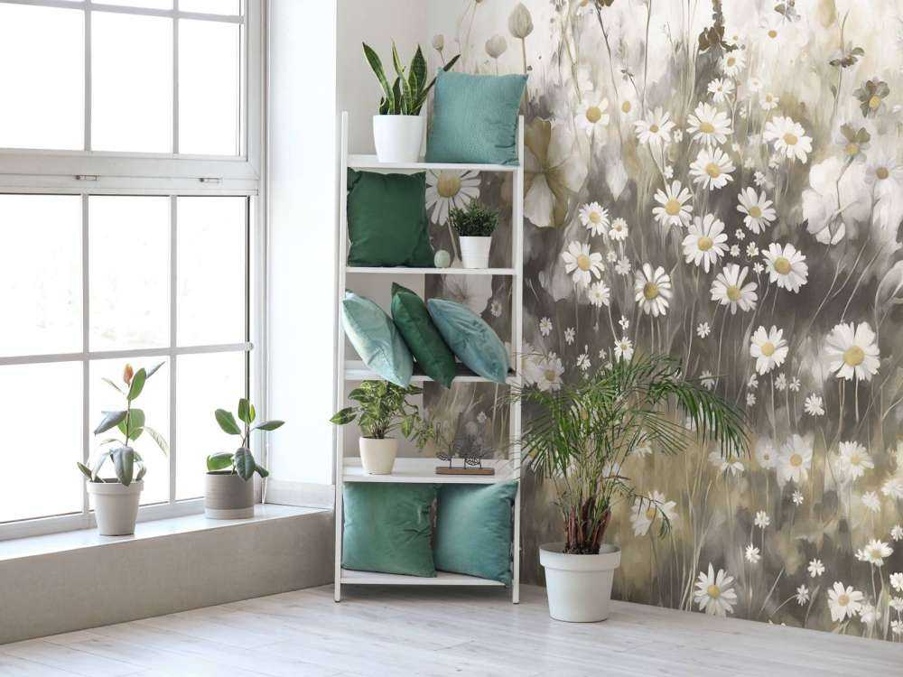 Frodig grønt av sommer varm taupe