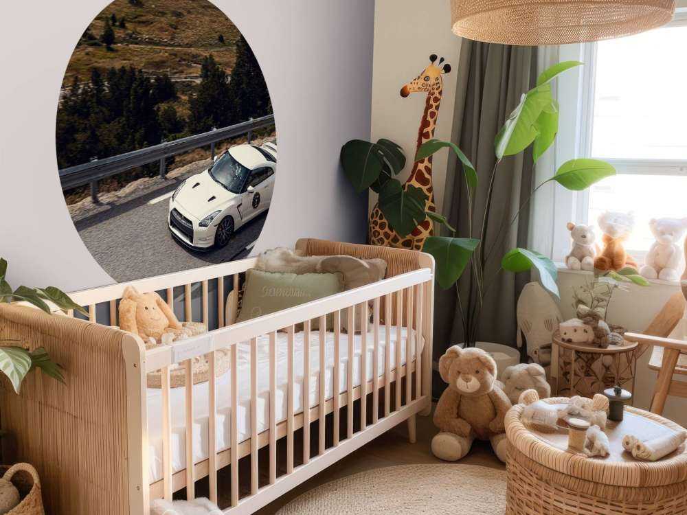 Nissan GT-R på fjellvei