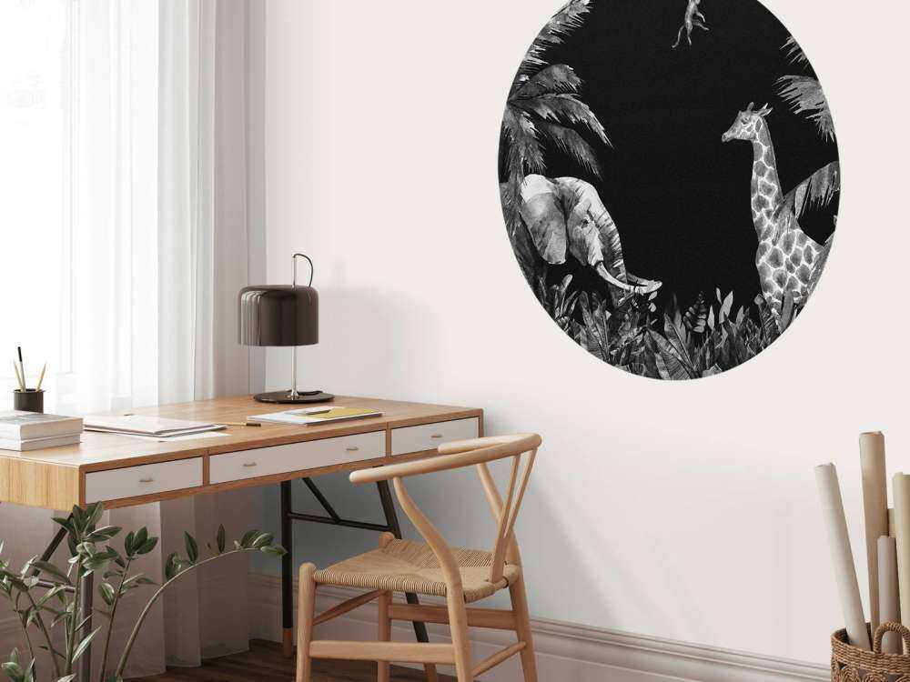 Svarte og hvite jungeldyrr