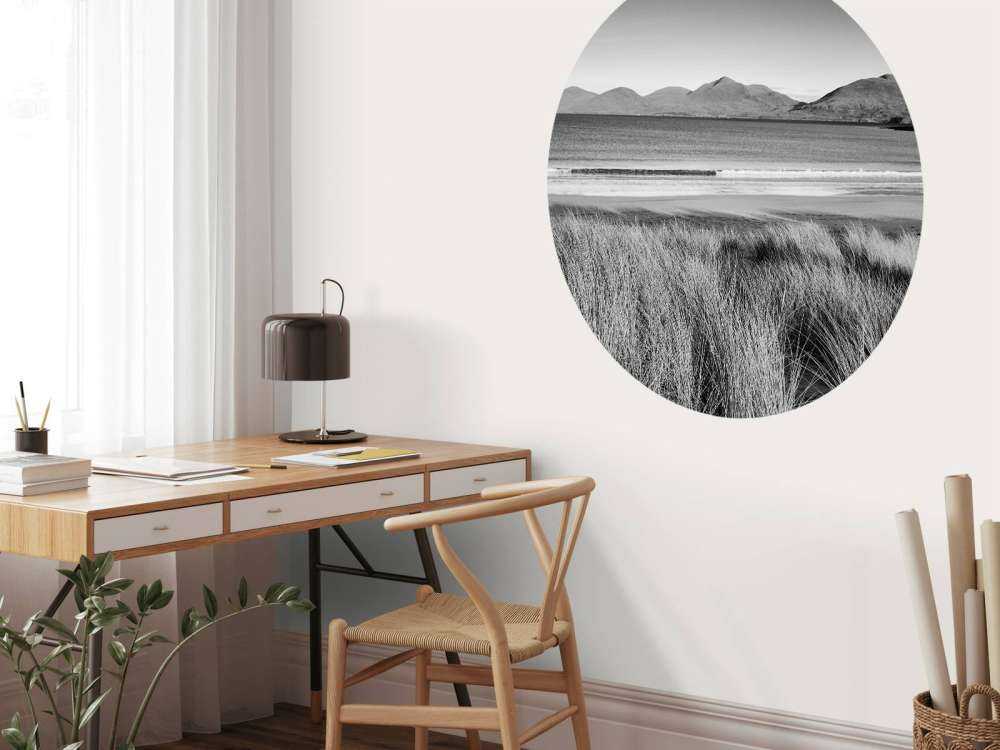 Marram gress, strand og fjell