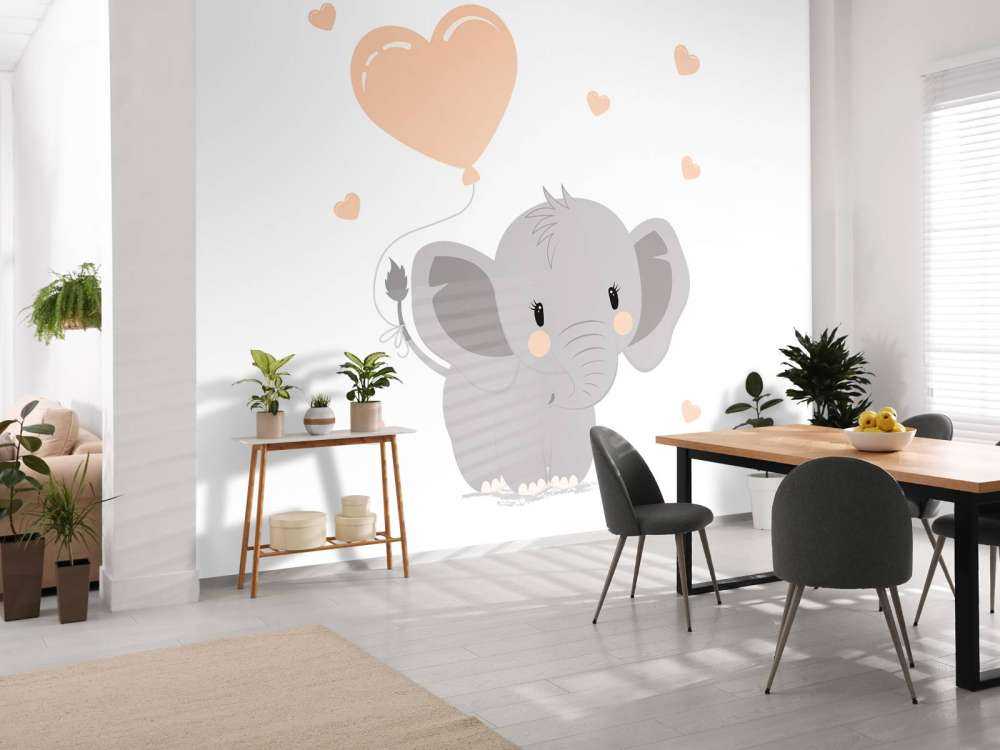 Elefant med hjerte