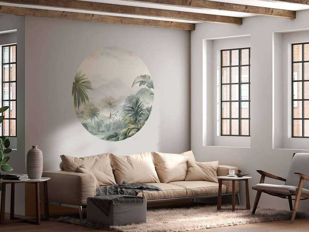 Pastell Tropisk Panorama