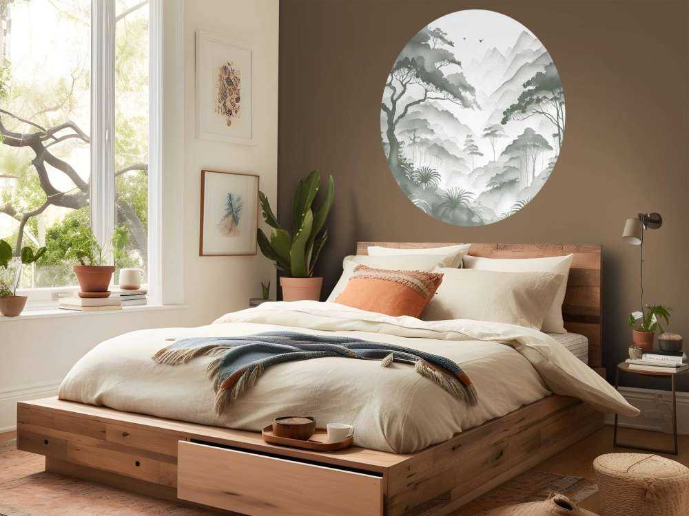 Tåkete Fjelldal, grønn