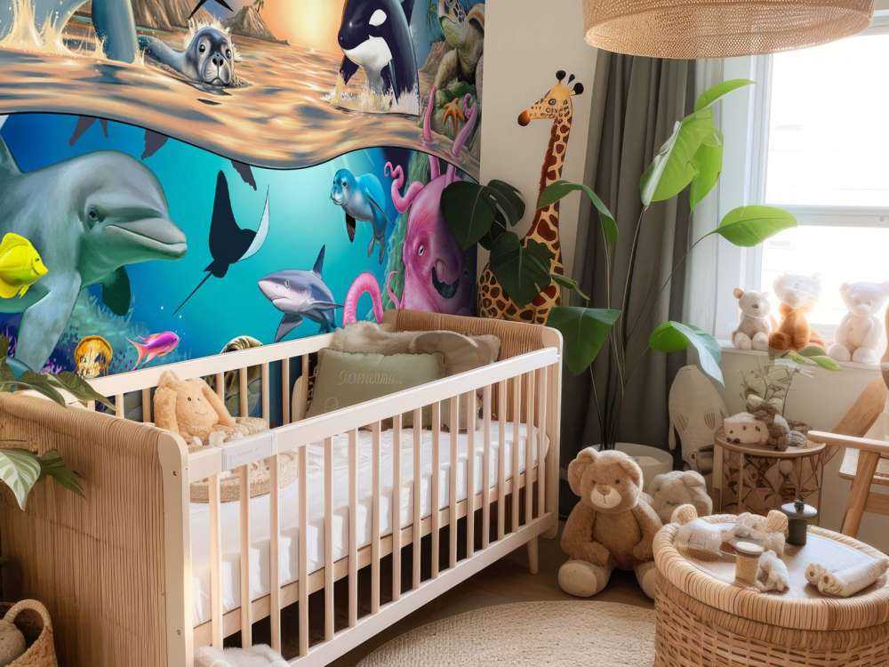 Under and over the sea