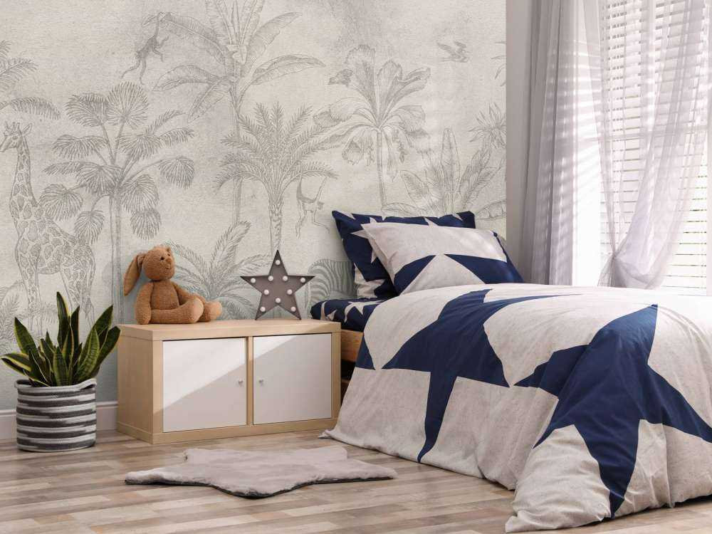 Tropiskt djur djungel grönt