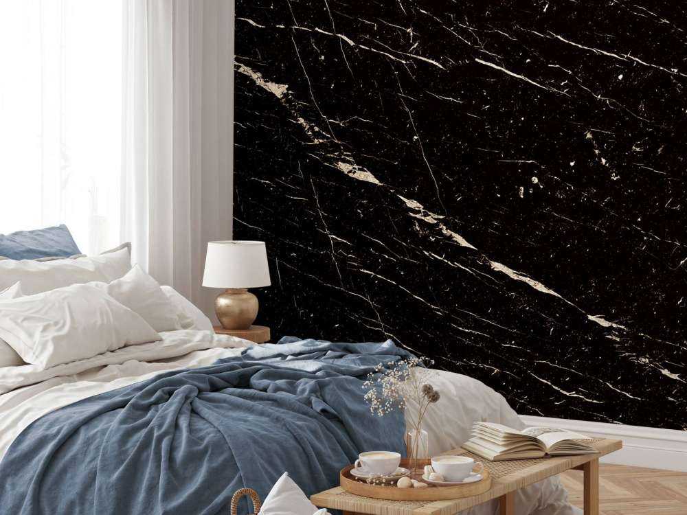 Mörk marmor med ljus struktur