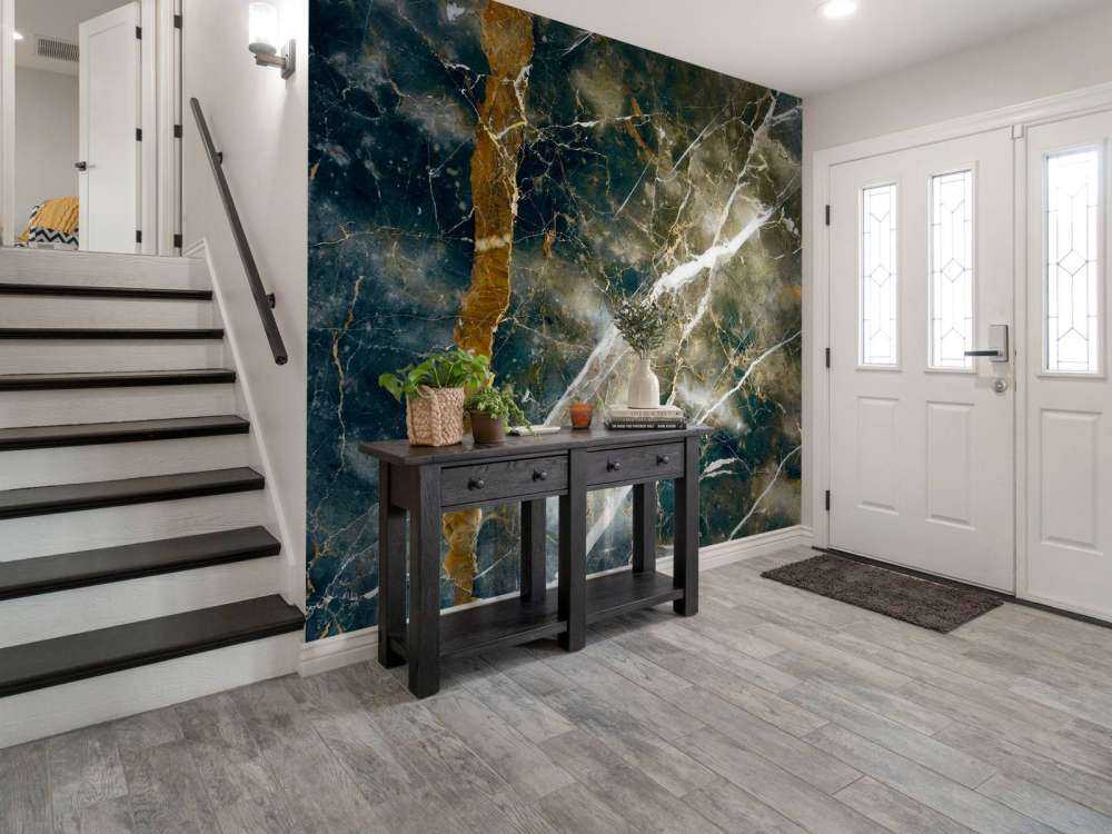 Marmor med molnstruktur