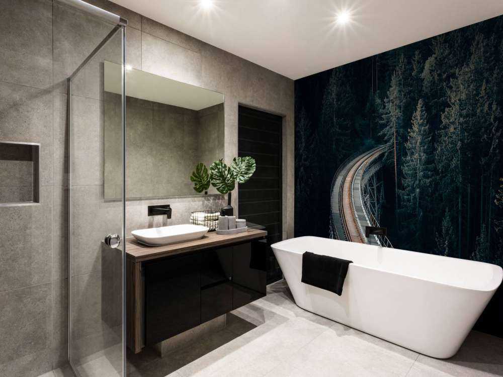 En gammal övergiven järnväg