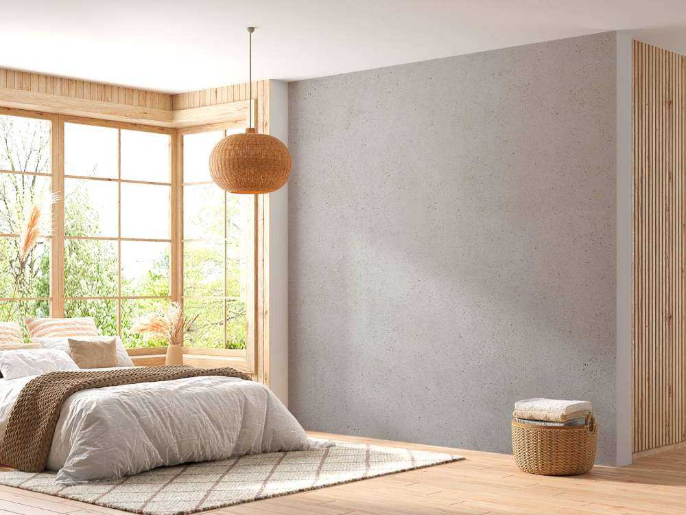 Betongkonstruktion med fin sten