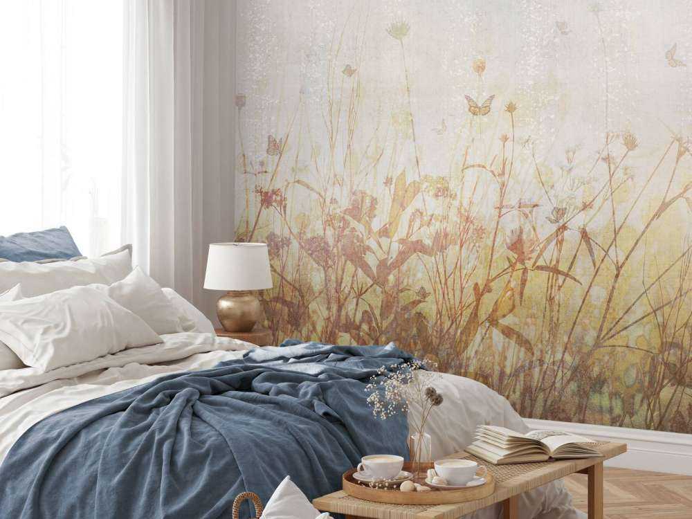 Fjärilar och blommor