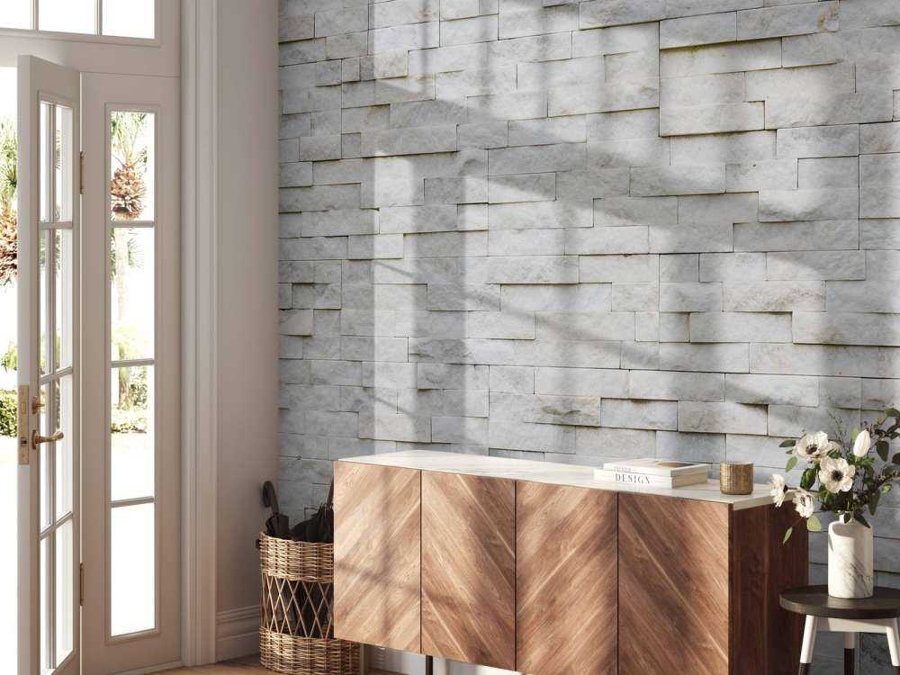 Modern stenmur