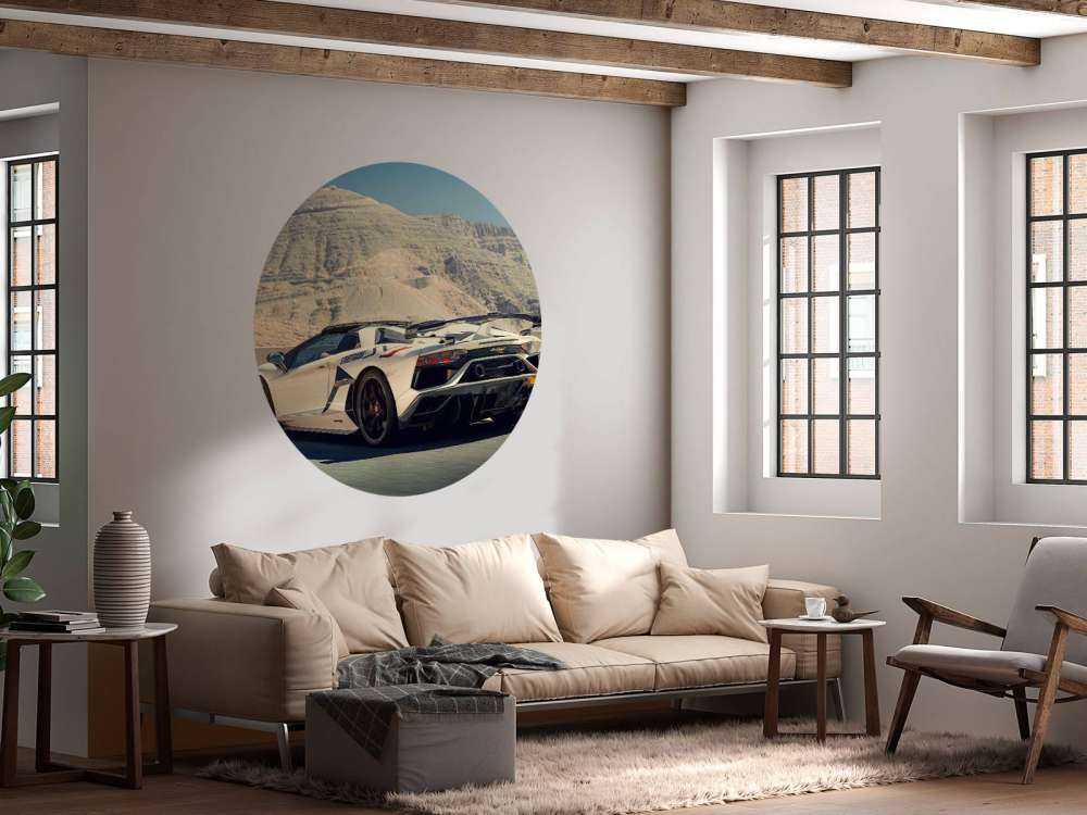 Superbil på bergspass