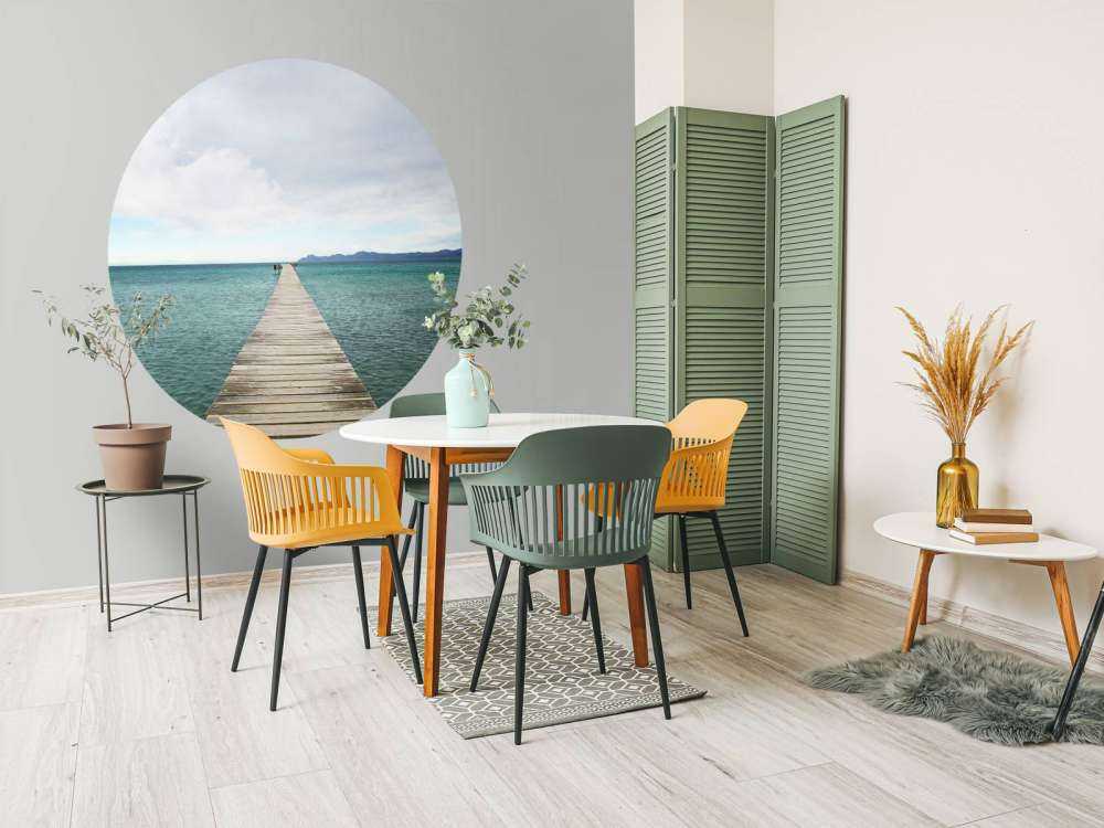 Lång byggnadsställning