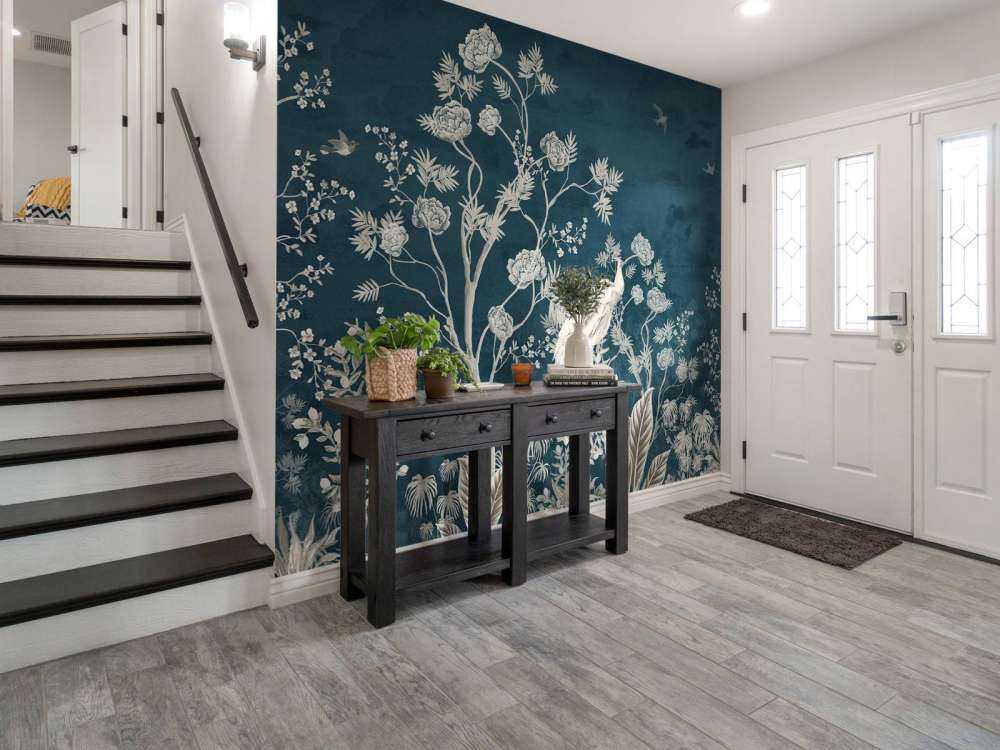 Påfågelprakt i Nattens Trädgård