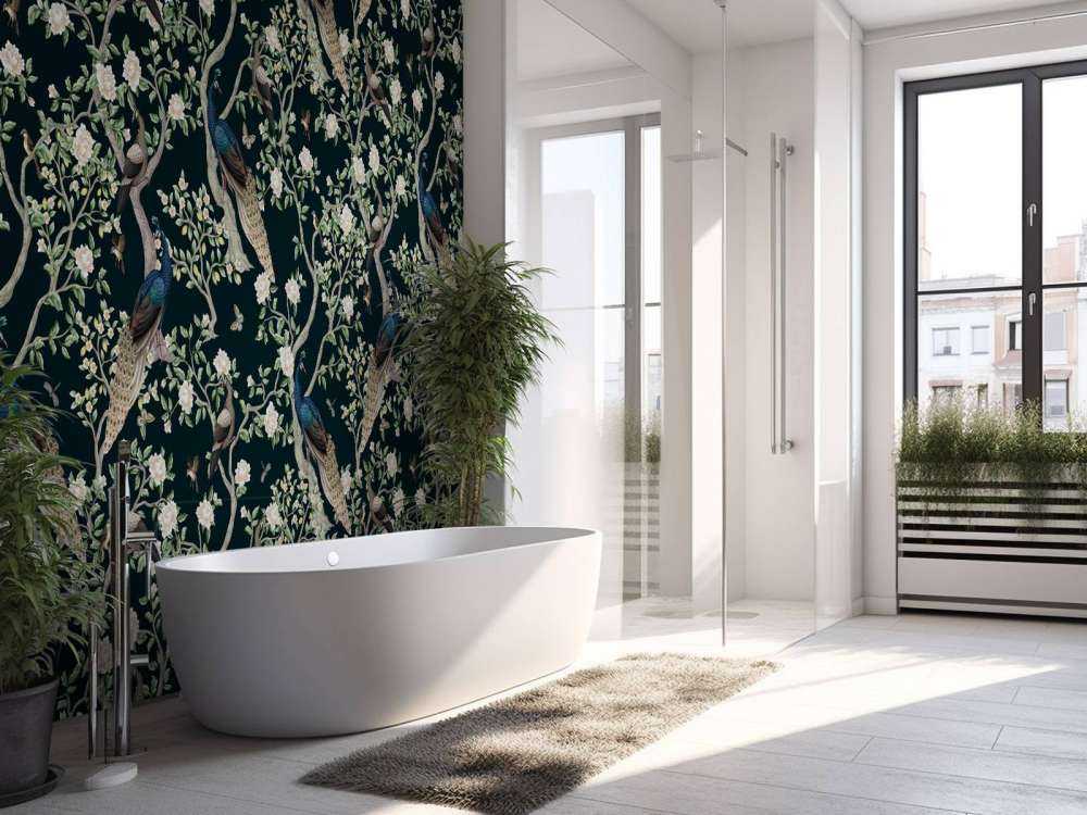 Påfågelsstolthet Blomträdgård