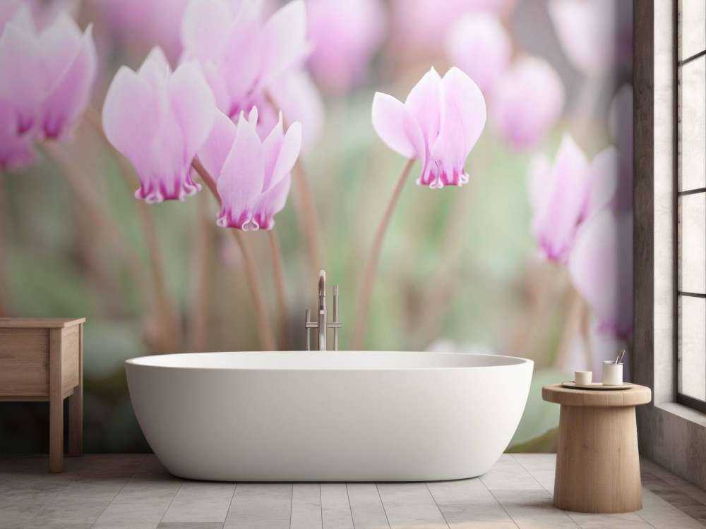 Vackra murgröna blommor