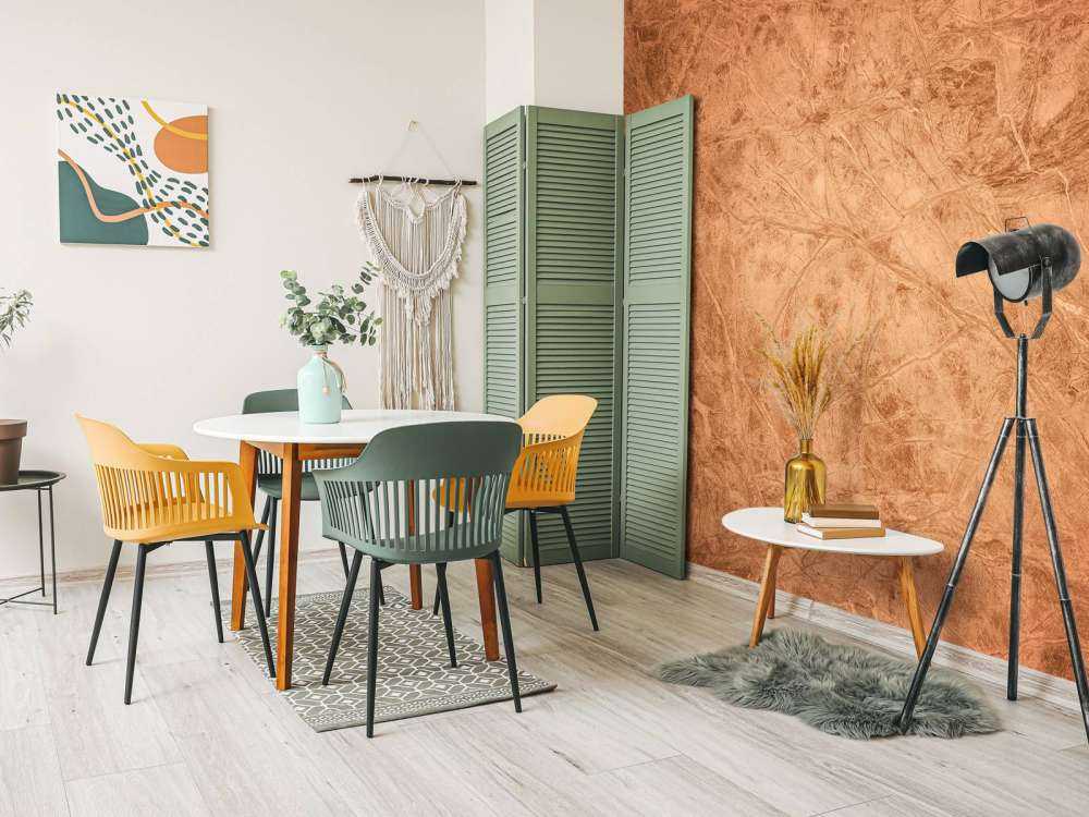 Terrakotta med linjer