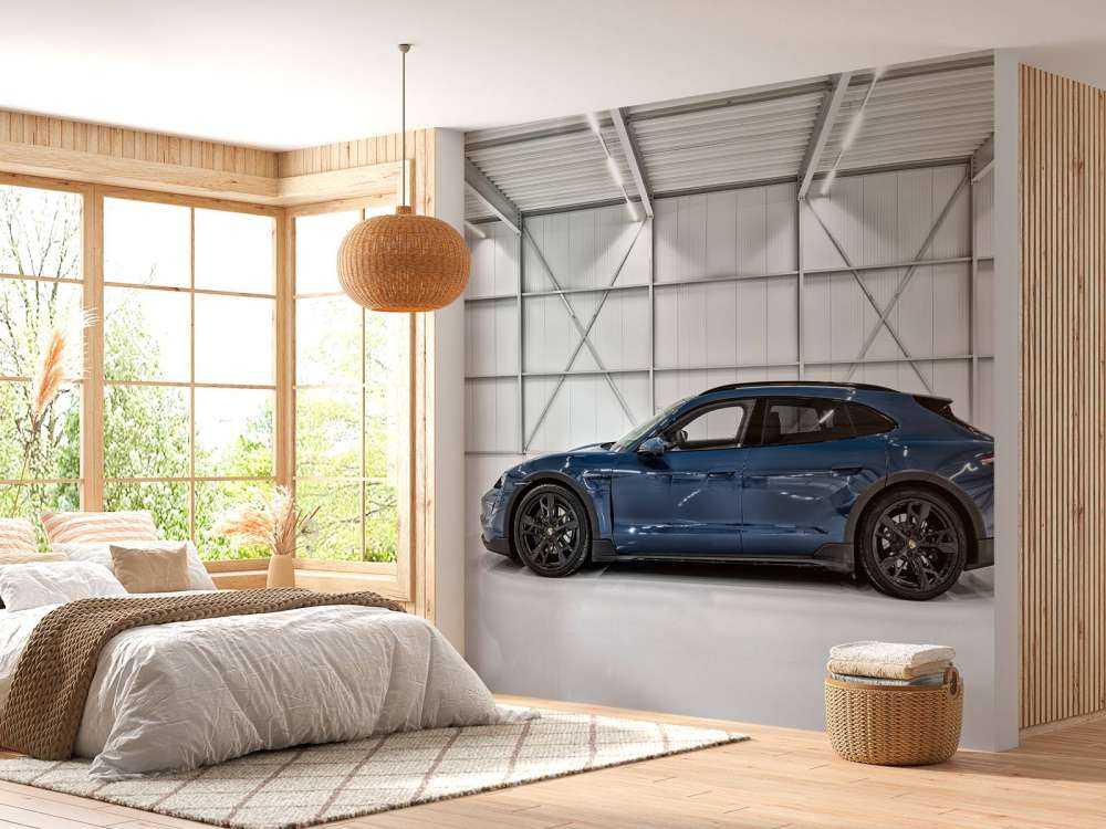 Porsche i industrihallen