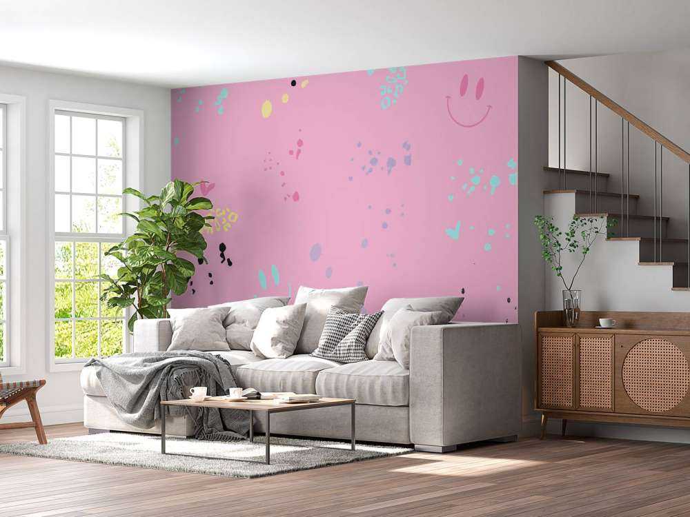 Pink splash