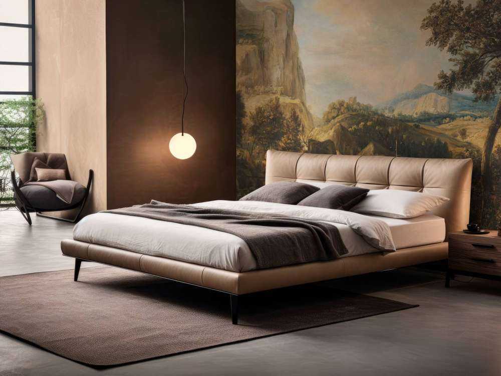 Bergigt landskap med fiskaren