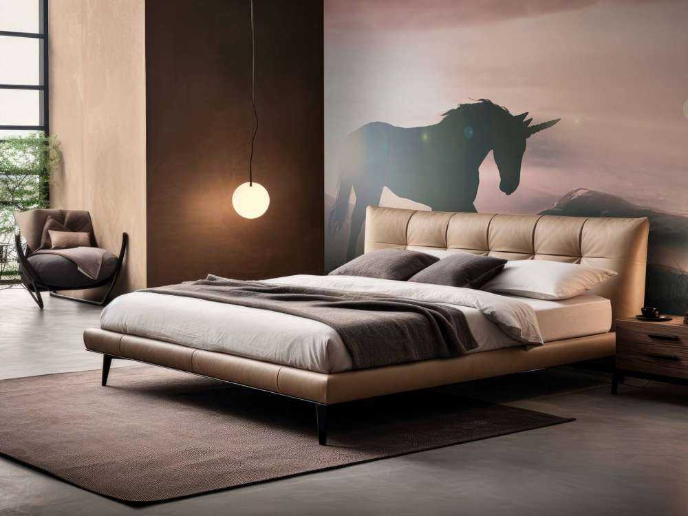 Enhörning i solnedgången