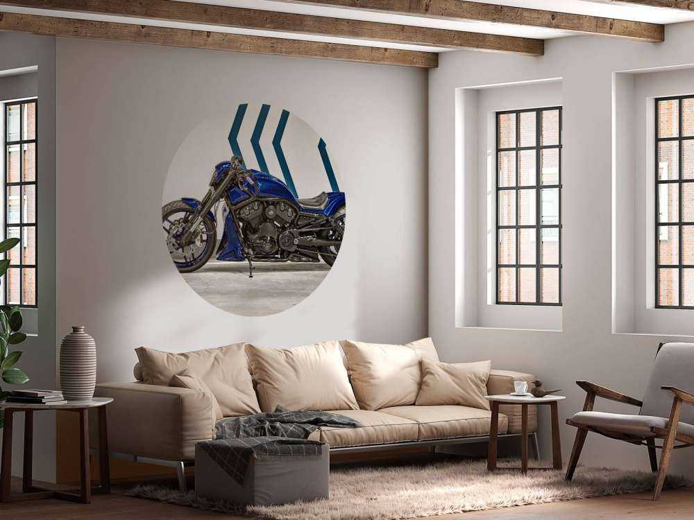 Cool specialtillverkad motorcykel