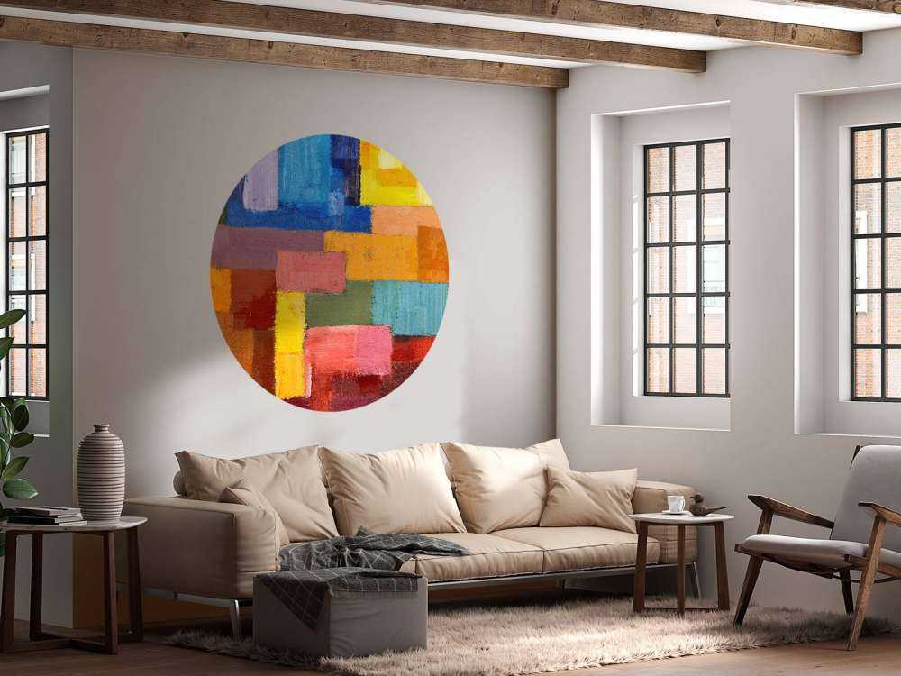 Färgglad ytfördelning