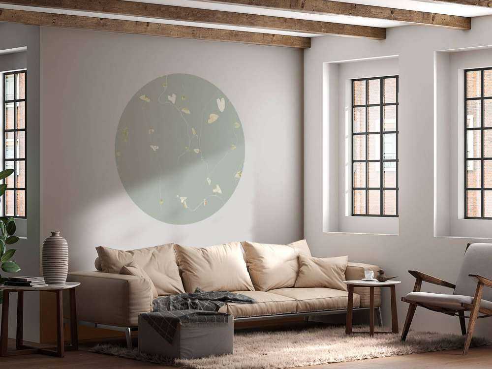 Hagtornsgrenar grå gröna