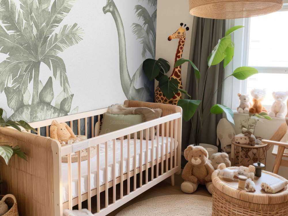 Dinosaurier i grönt