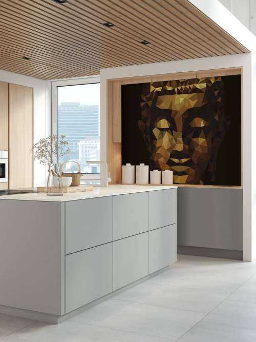 Abstrakt Buddha