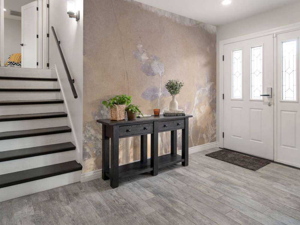 Wilde geranium och snöbär - amber