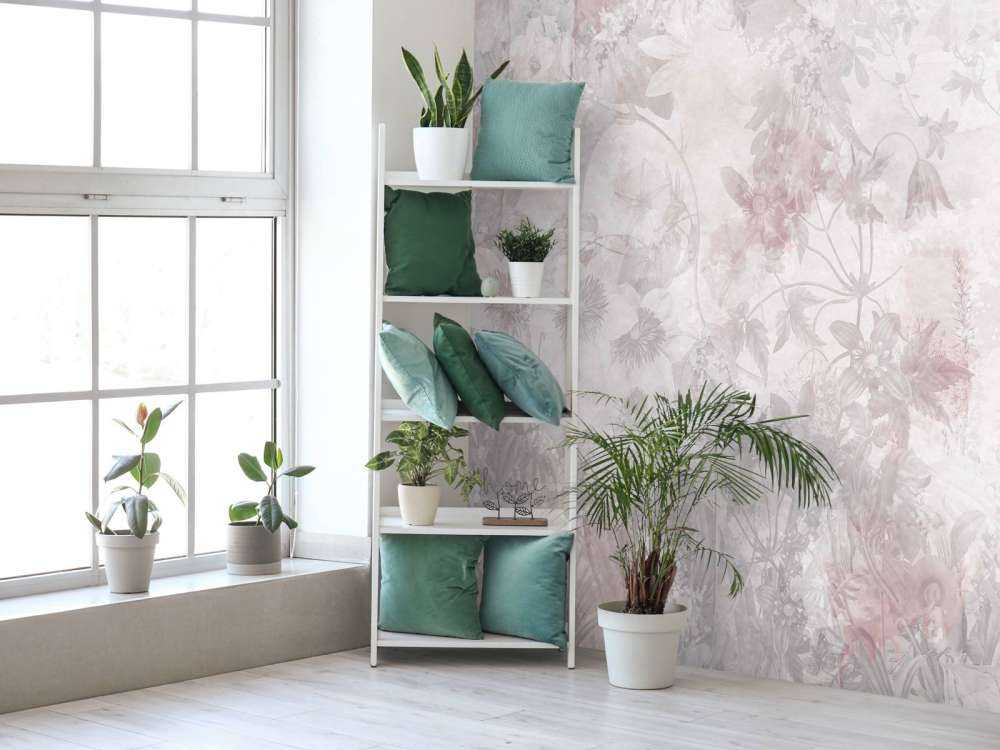 Vattenfärgsdamm rosa