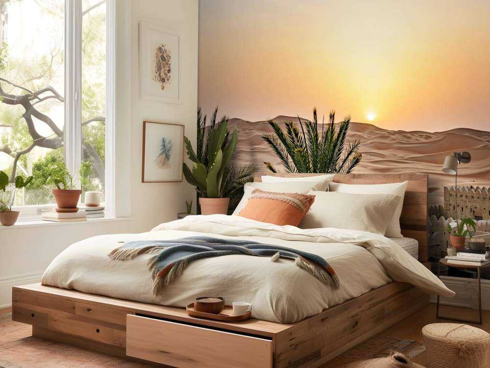 Abu Dhabi i solnedgången