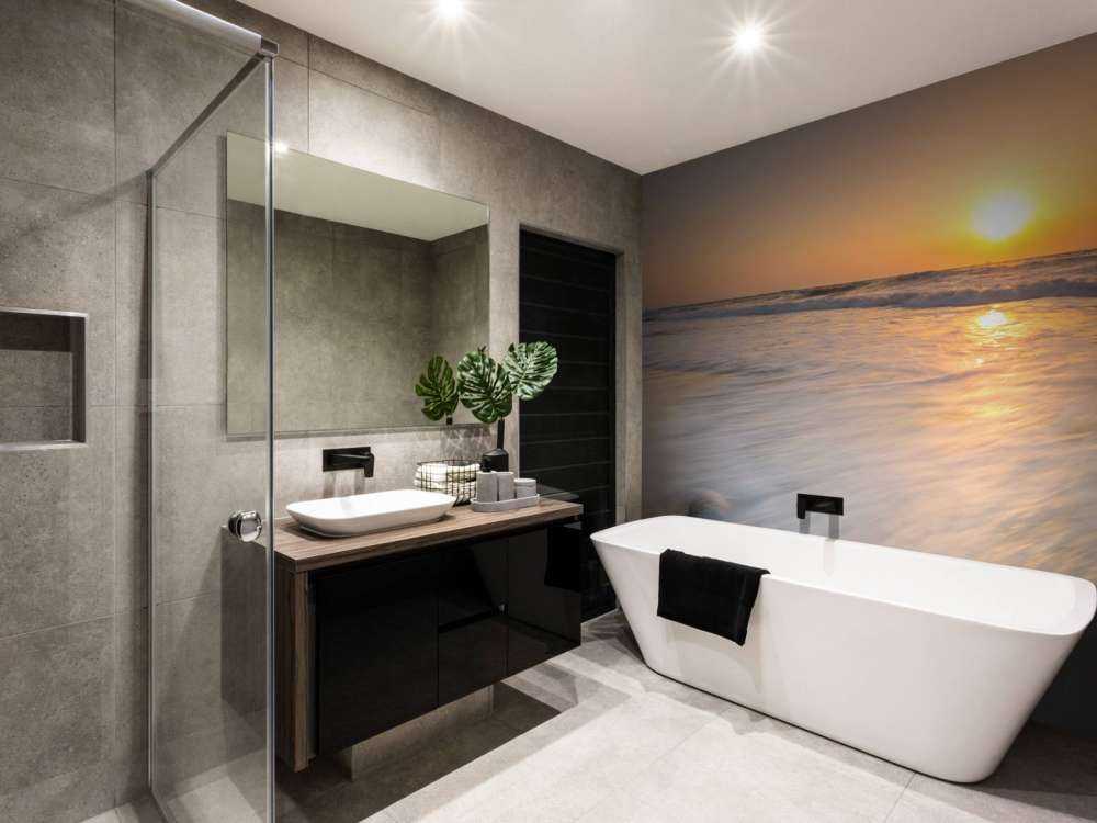 Solnedgång på stranden