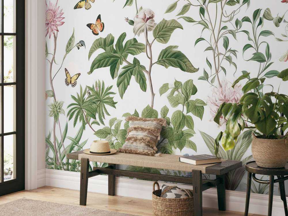 Elegant illustration av blomma