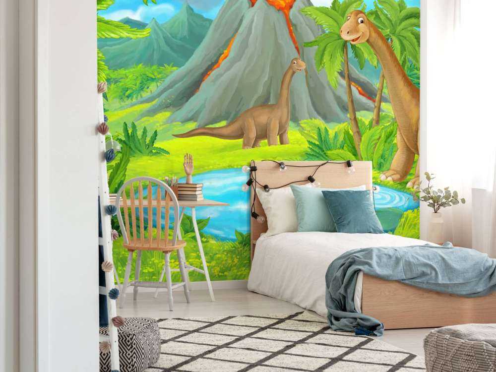 Dinosaurier i naturen