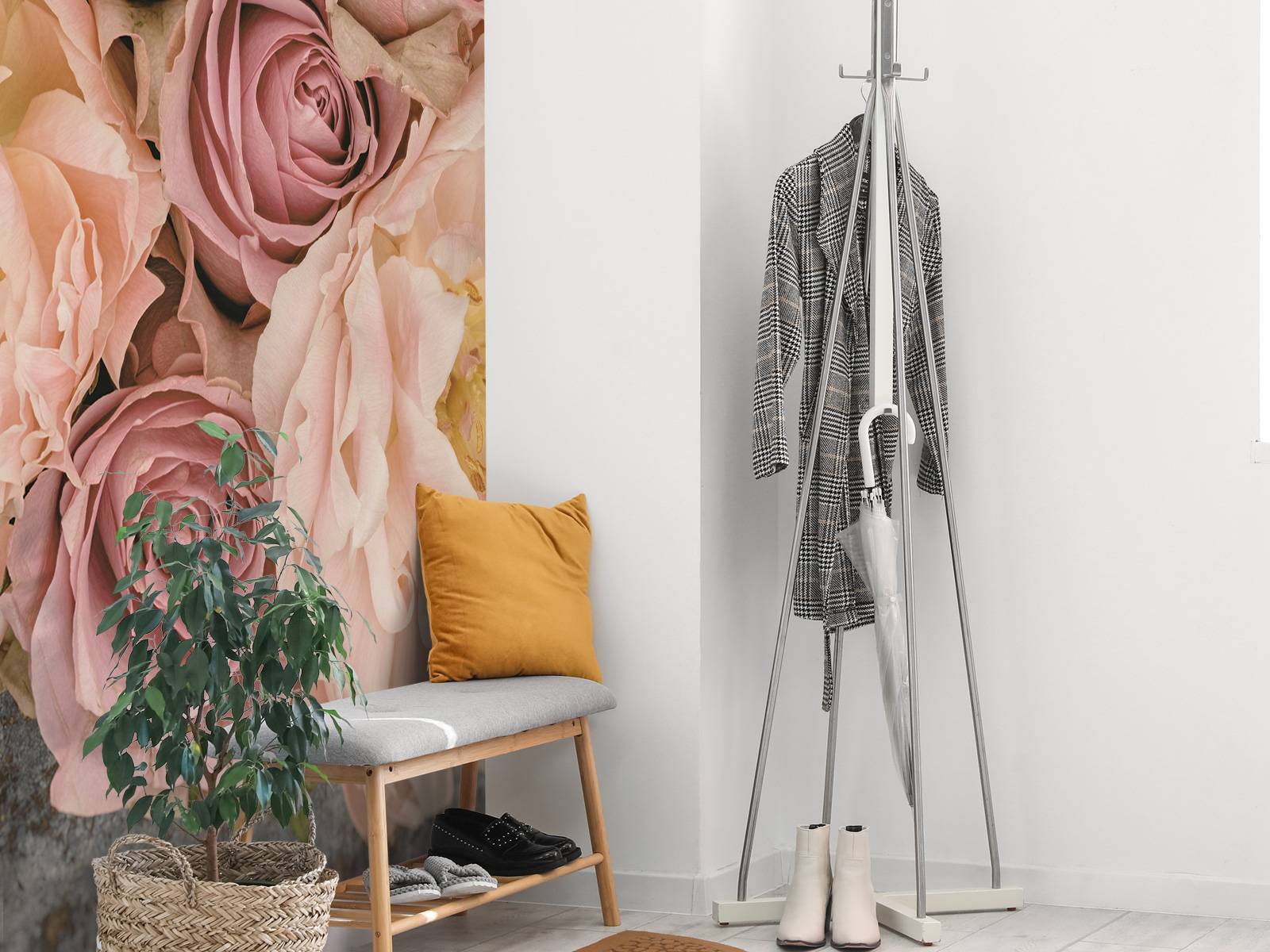 Rosor bukett vintage