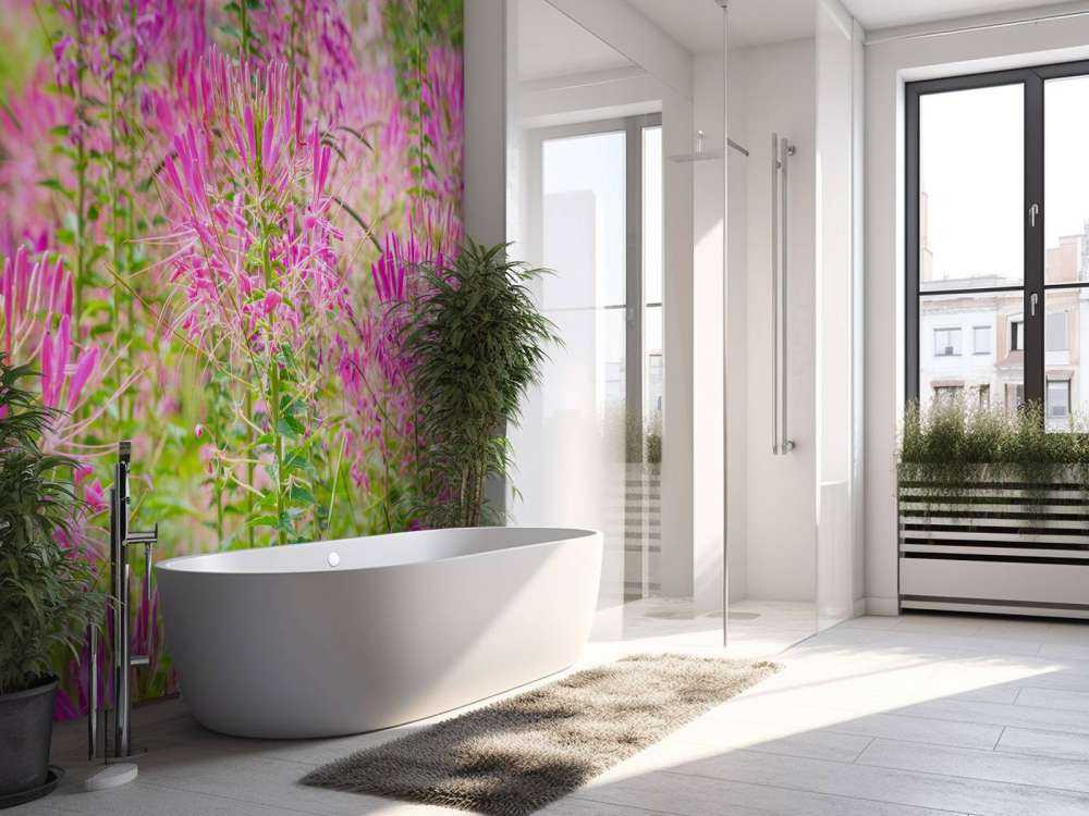 Cleome-blomster