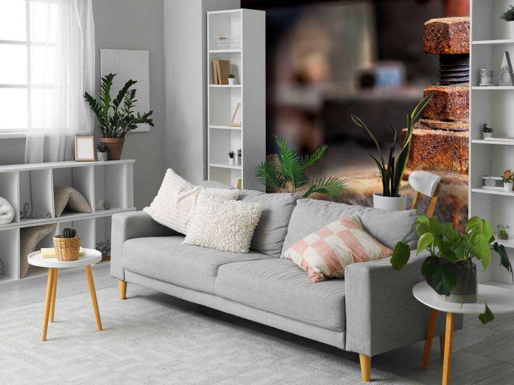 Detalje af en rusten dampkedel (B)