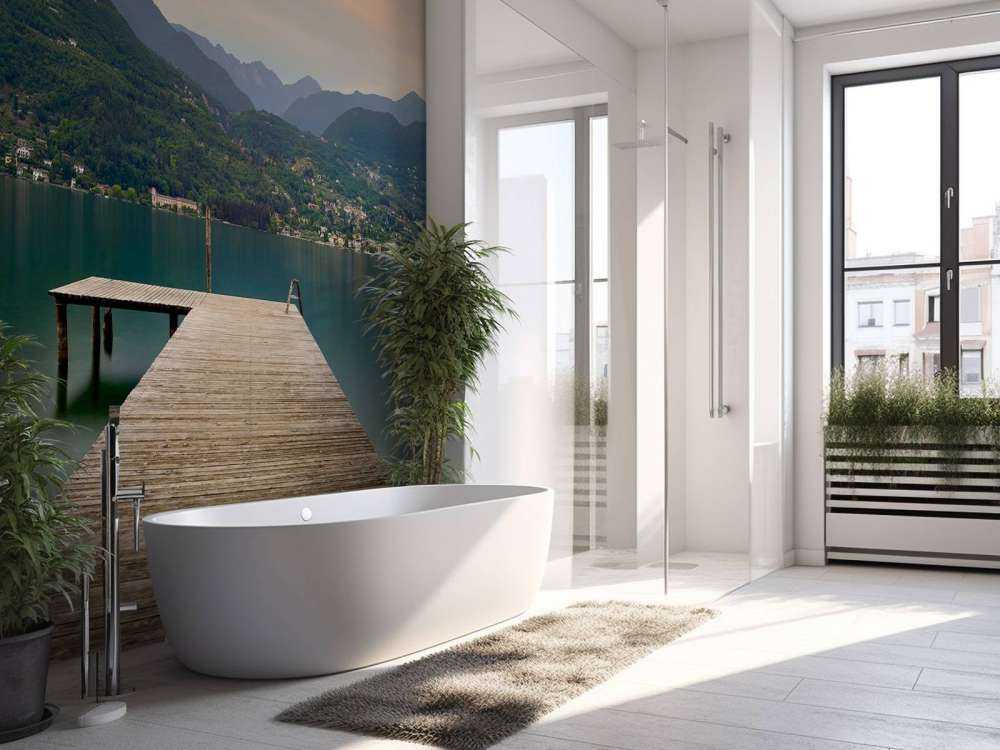 Anløbsbro ved Gardasøen