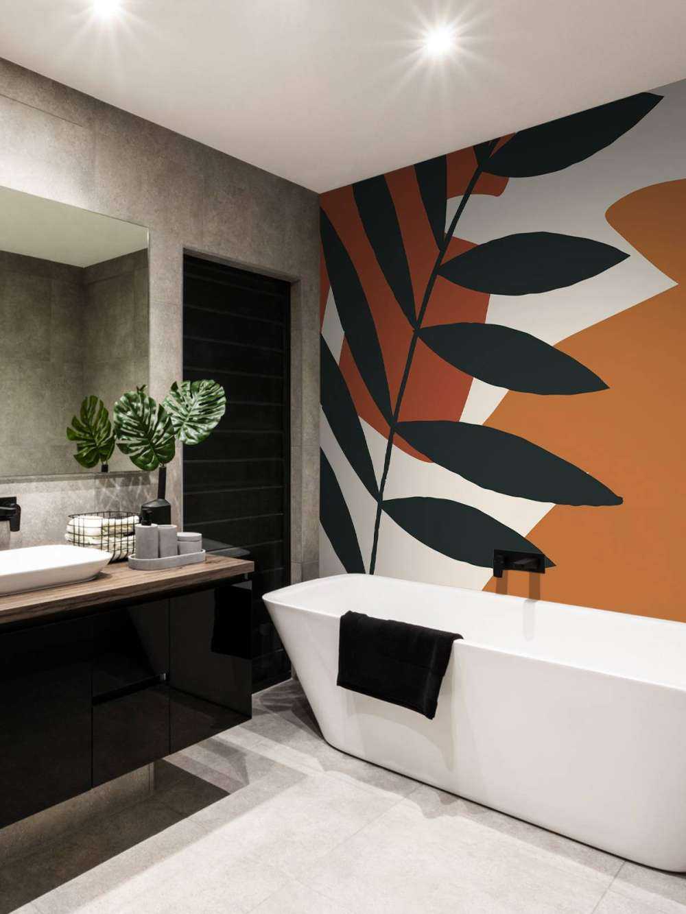 Minimalistisk plante