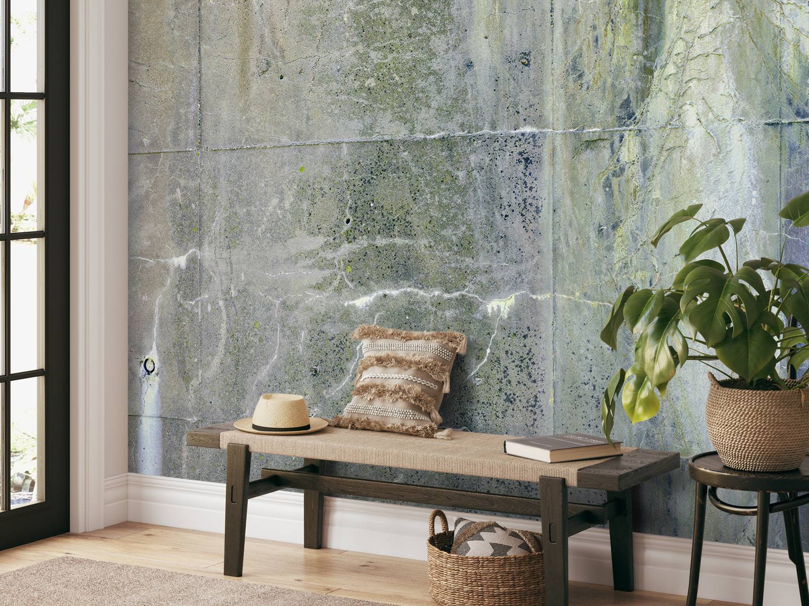 Forvitret beton