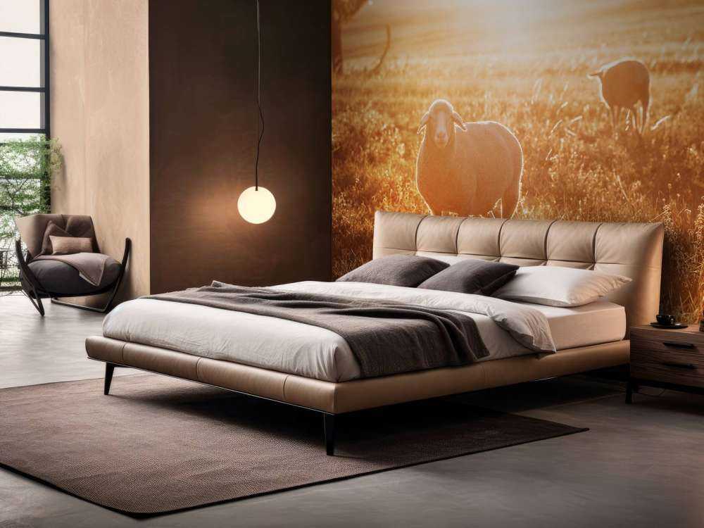 Får på smuk græsmark