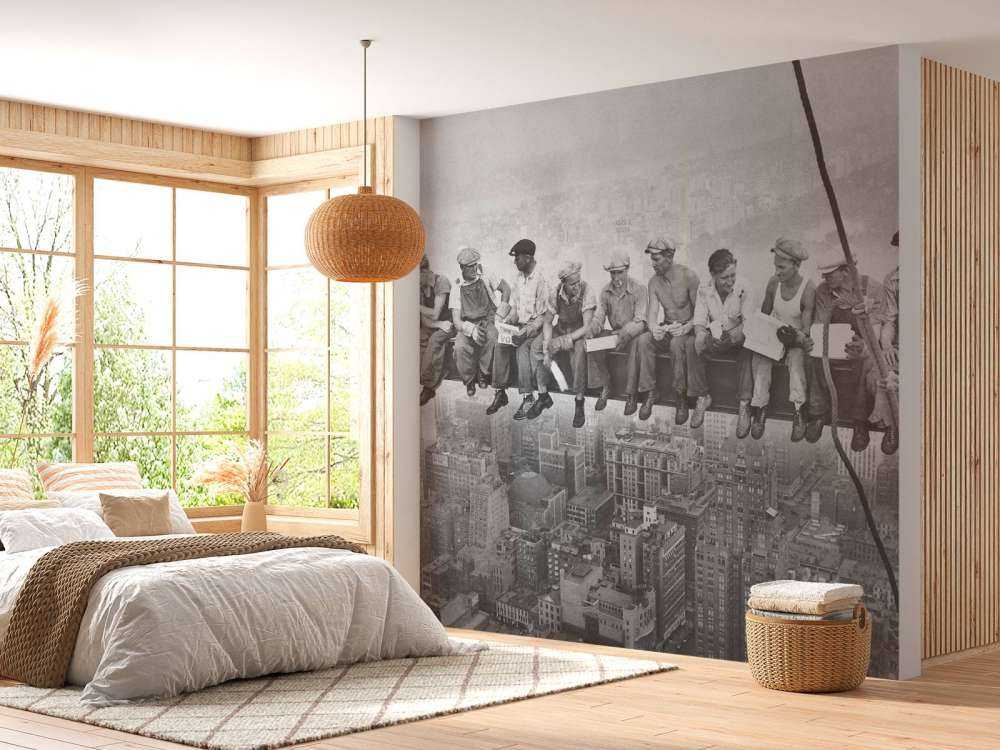 Frokost på en skyskraber